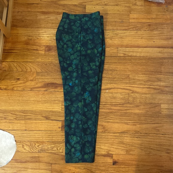 COS Pleated Abstract Print Pants, Trousers, Size 2 - Picture 3 of 8